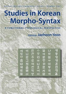 portada Studies in Korean Morpho-Syntax (Saffron Korean Linguistics Series) (in English)