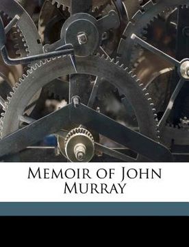 portada memoir of john murray (en Inglés)