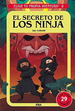 portada Elige tu Propia Aventura 8. El Secreto de los Ninja (in Spanish)