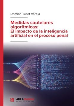 portada Medidas Cautelares Algorítmicas: El Impacto de la Inteligencia Artificial en el Proceso Penal