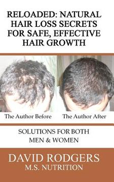 portada reloaded: natural hair loss secrets for safe, effective hair growth (en Inglés)