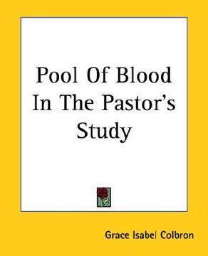 portada pool of blood in the pastor's study (in English)