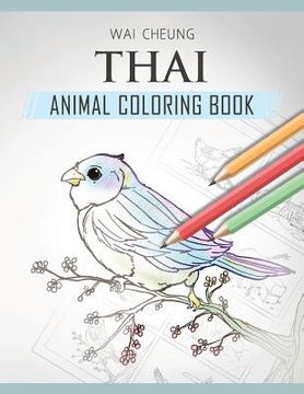 portada Thai Animal Coloring Book (en Inglés)