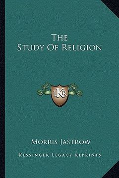 portada the study of religion (in English)
