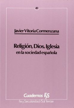 portada Religión, Dios, Iglesia en la sociedad española (Cuadernos FyS)