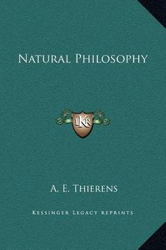 portada natural philosophy (en Inglés)