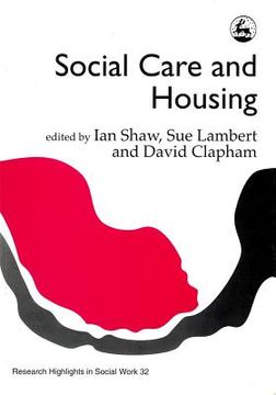 portada Social Work and Housing (in English)