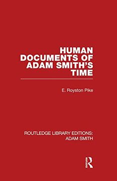 portada Human Documents of Adam Smith's Time (in English)