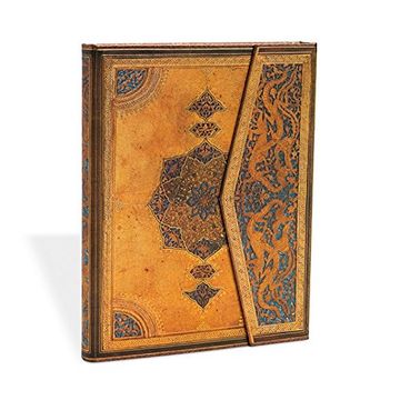 portada Paperblanks - Cuaderno Midi Safavid con Páginas Rayadas