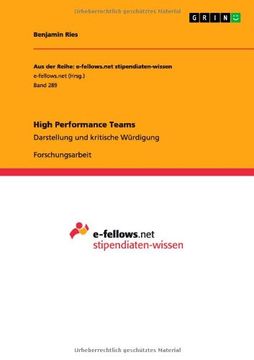 portada High Performance Teams (German Edition)