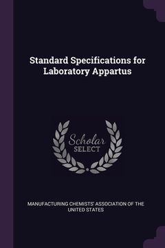 portada Standard Specifications for Laboratory Appartus (en Inglés)