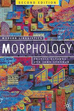 portada Morphology: Palgrave Modern Linguistics (Macmillan Modern Linguistics) 