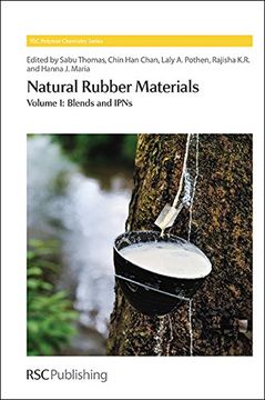 portada Natural Rubber Materials: Complete set (Polymer Chemistry Series) (en Inglés)