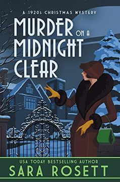 portada Murder on a Midnight Clear: A 1920S Christmas Mystery (6) (High Society Lady Detective) (en Inglés)