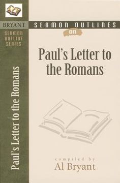 portada s/o: paul's letter to the romans (en Inglés)