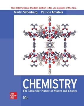 portada Ise Chemistry: The Molecular Nature of Matter and Change (Paperback) (en Inglés)