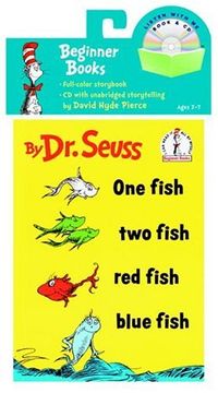 portada One Fish, two Fish, red Fish, Blue Fish Book & cd (Book and cd) () (in English)
