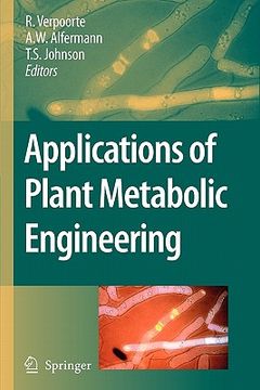 portada applications of plant metabolic engineering (en Inglés)