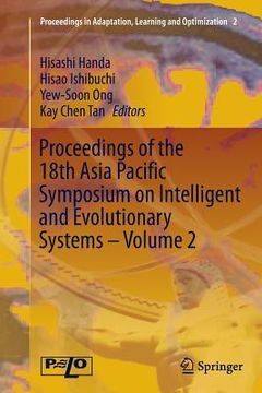 portada Proceedings of the 18th Asia Pacific Symposium on Intelligent and Evolutionary Systems - Volume 2 (en Inglés)
