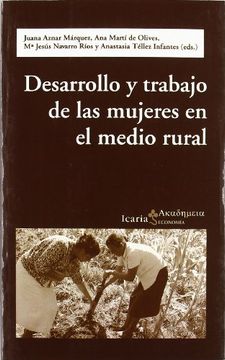 portada Desarrollo y Trabajo de las Mujeres en el Medio Rural (in Spanish)