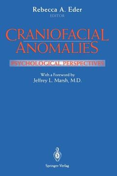 portada craniofacial anomalies: psychological perspectives