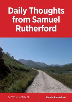 portada Daily Thoughts from Samuel Rutherford (in English)