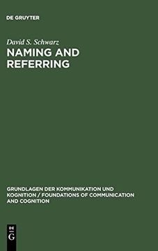 portada Naming and Referring (Grundlagen der Kommunikation und Kognition (en Inglés)