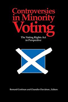 portada Controversies in Minority Voting: The Voting Rights act in Perspective (in English)