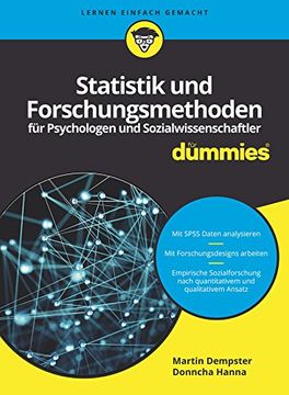 portada Statistik und Forschungsmethoden für Psychologen und Sozialwissenschaftler für Dummies (en Alemán)