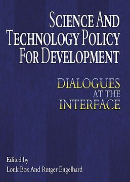 portada science and technology policy for development: dialogues at the interface (en Inglés)