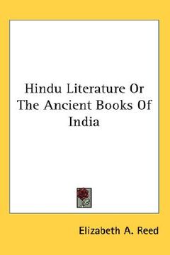 portada hindu literature or the ancient books of india (en Inglés)