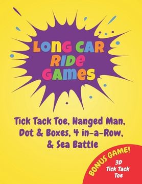 portada Long Car Ride Games: Fun Activity Book for the Whole Family (en Inglés)