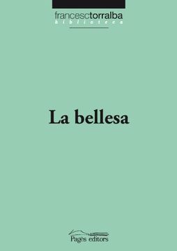portada La bellesa (Biblioteca Francesc Torralba) (in Catalá)