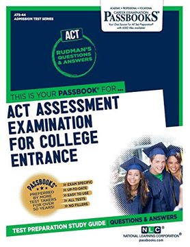 portada Act Assessment Examination for College Entrance (Act) (in English)