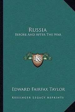 portada russia: before and after the war (en Inglés)
