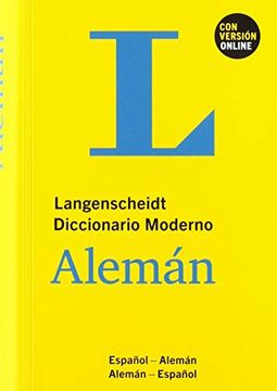portada Diccionario Moderno Aleman/Español (Langenscheidt) (in German)