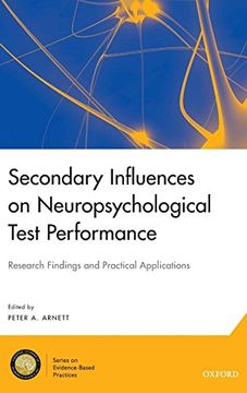 portada Secondary Influences on Neuropsychological Test Performance 