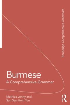 portada Burmese: A Comprehensive Grammar (Routledge Comprehensive Grammars)