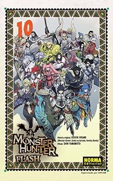 portada Monster Hunter Flash! 10 (in Spanish)