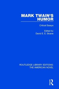 portada Mark Twain's Humor: Critical Essays (en Inglés)