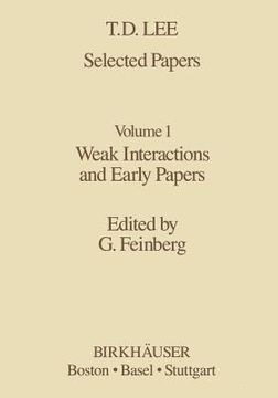 portada Selected Papers: Weak Interactions and Early Papers (in English)