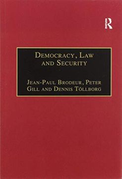 portada Democracy, law and Security: Internal Security Services in Contemporary Europe (in English)