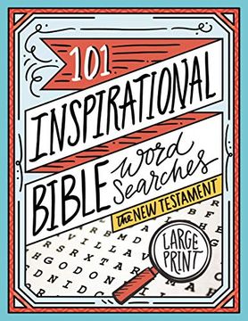 portada 101 Inspirational Bible Word Searches: The new Testament (Quiz Books) (en Inglés)