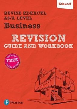 portada Revise Edexcel As/a Level Business Revision Guide & Workbook (en Inglés)