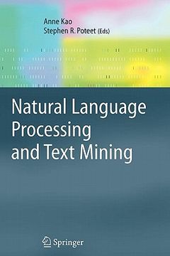 portada natural language processing and text mining (in English)