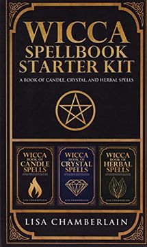 portada Wicca Spellbook Starter Kit: A Book of Candle, Crystal, and Herbal Spells (in English)