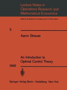 portada an introduction to optimal control theory (en Inglés)