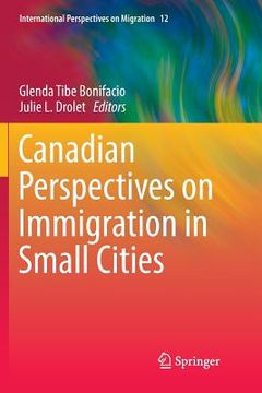 portada Canadian Perspectives on Immigration in Small Cities (en Inglés)