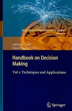portada handbook on decision making, vol. 1: techniques and applications (en Inglés)