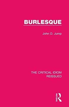 portada Burlesque (The Critical Idiom Reissued) (in English)